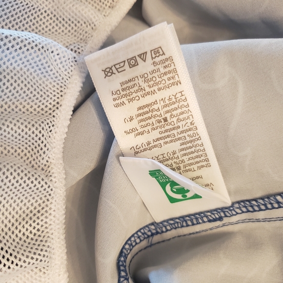 New! J.Crew Factory Blue Swim Trunks XL - Picture 8 of 9